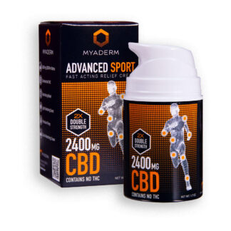 Myaderm CBD Cream – 2400mg Advanced Sport Pain Relief Cream