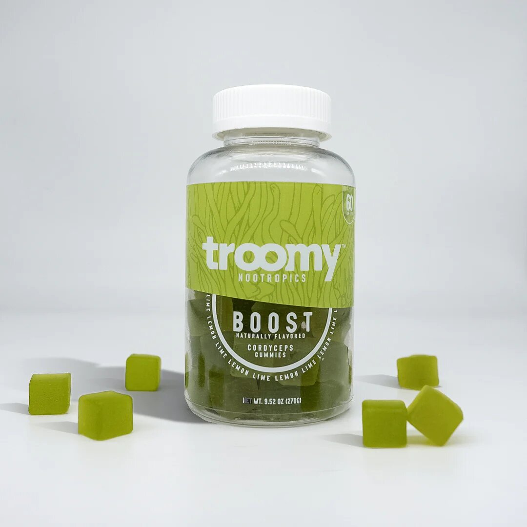 Troomy Nootropics 400mg 60ct Boost Gummies